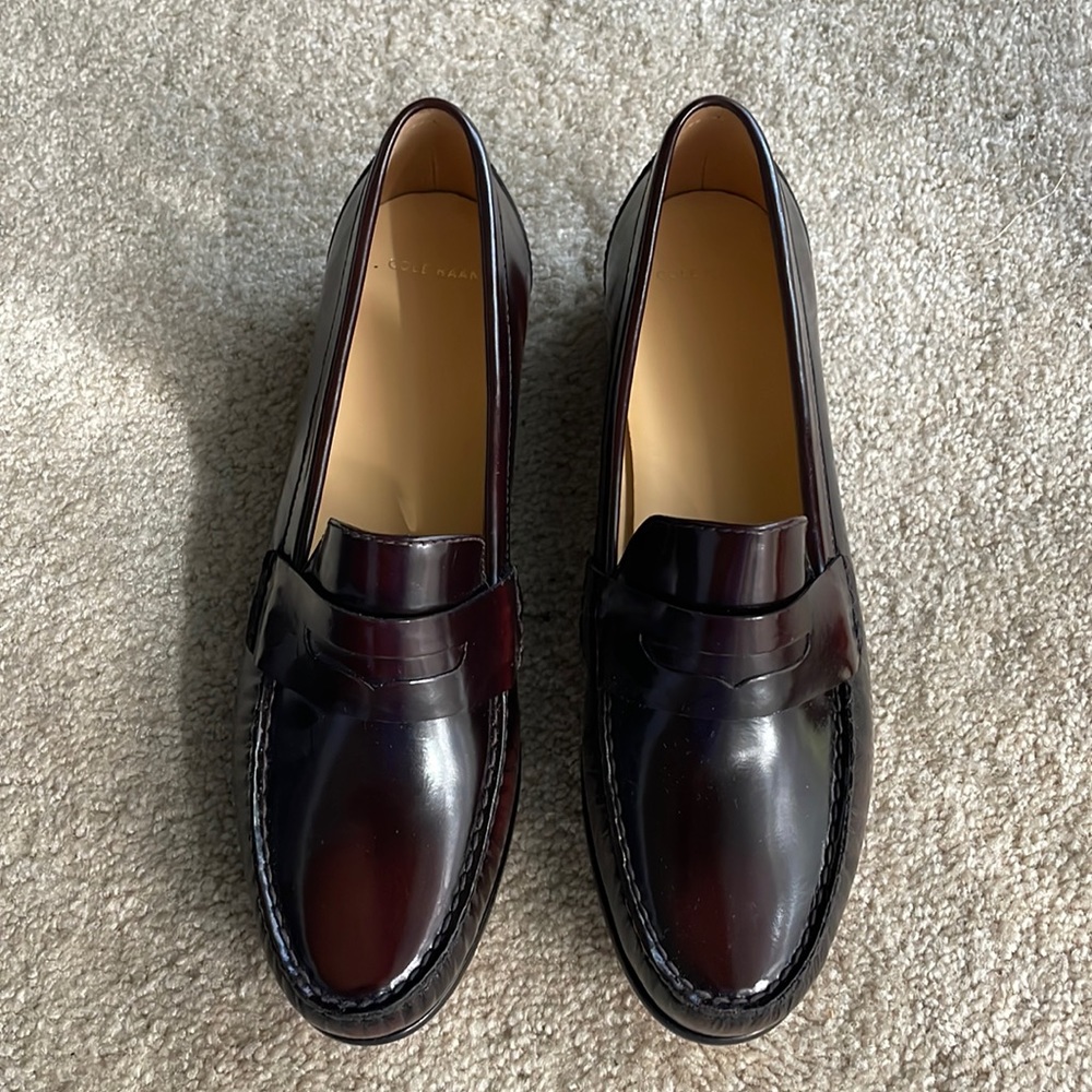 Cole Haan women’s leather penny loafers